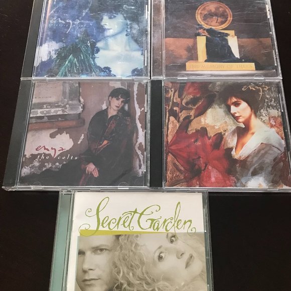 Lot of 5 Music CD's 4 by Enya and 1 by Secret Garden Original Cases Pre -Owned - Picture 1 of 2
